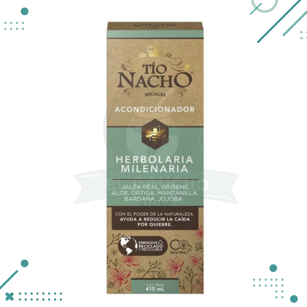 ACONDICIONADOR Tío Nacho Herbolaria Milenaria x 415 ml