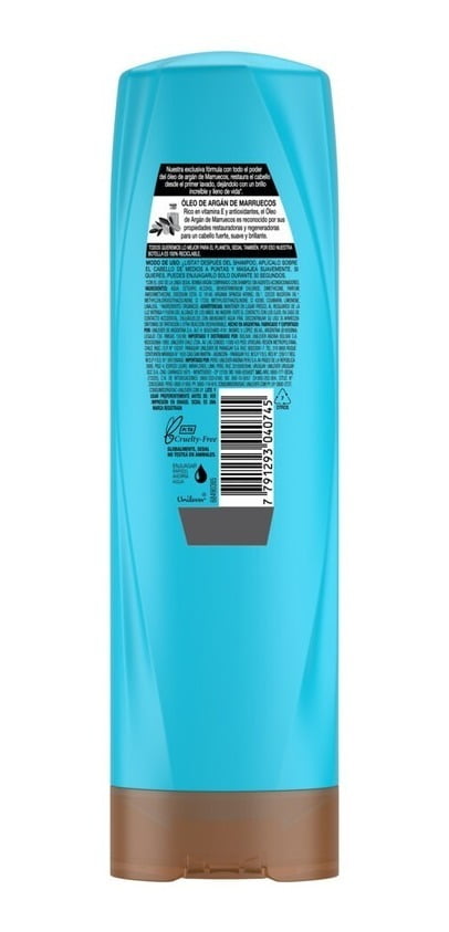 ACONDICIONADOR Sedal Bomba Argan Restauracion y Brillo 340 ml - Imagen 2