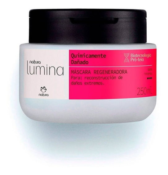 Máscara Reconstrucción Quimicamente Dañado Natura Lumina x250g