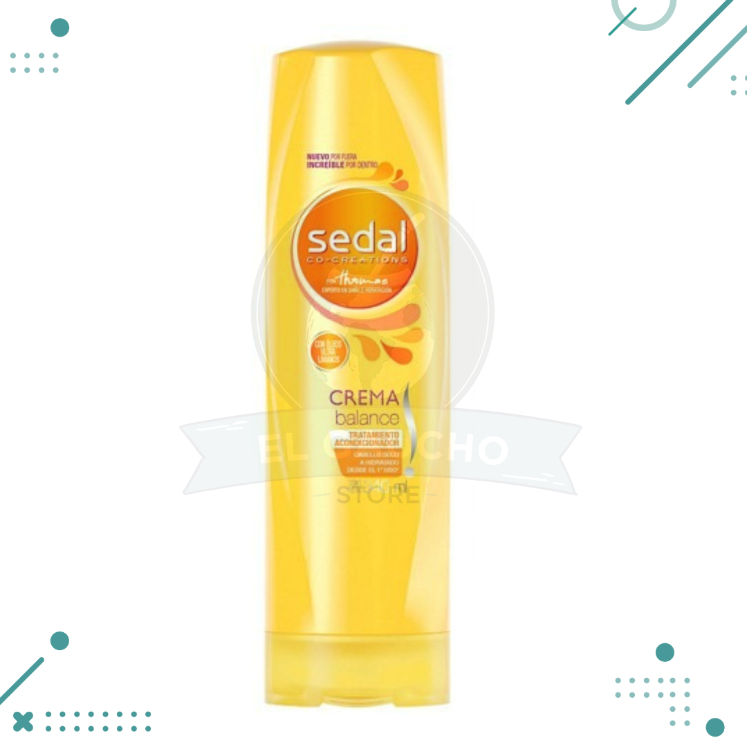 ACONDICIONADOR Sedal Crema Balance 340 Ml