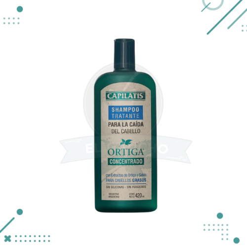 Shampoo Tratante Ortiga Concentrado para Cabellos Grasos 420ml
