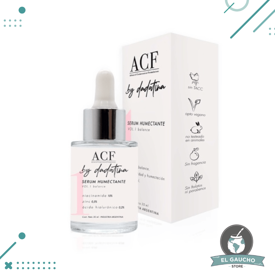 ACF Serum BALANCE VOL 1 Moisturizing Serum – Vegan & Cruelty Free by Dadatina, 30 ml