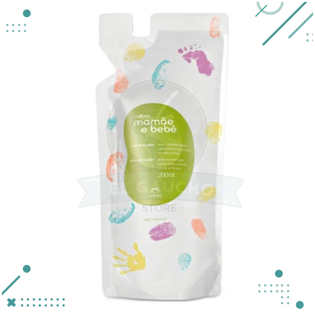 Repuesto Shampoo Natura Mamá y Bebé 200 Ml